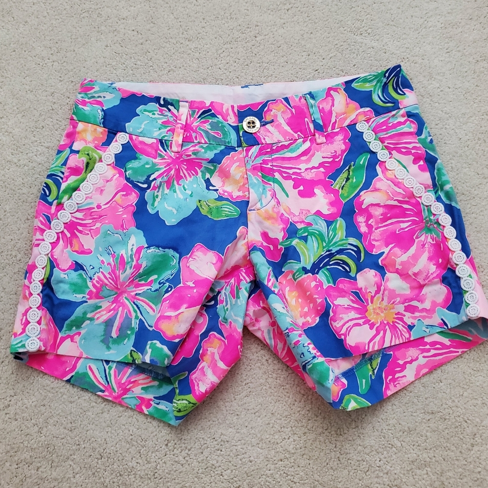 Lilly Pulitzer Callahan Shorts in Jungle Utopia sz0